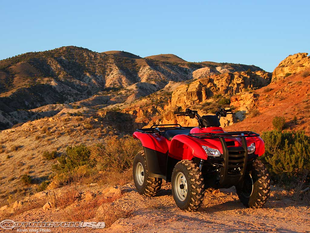 2009款本田FourTrax Rancher 420 AT摩托车图片2