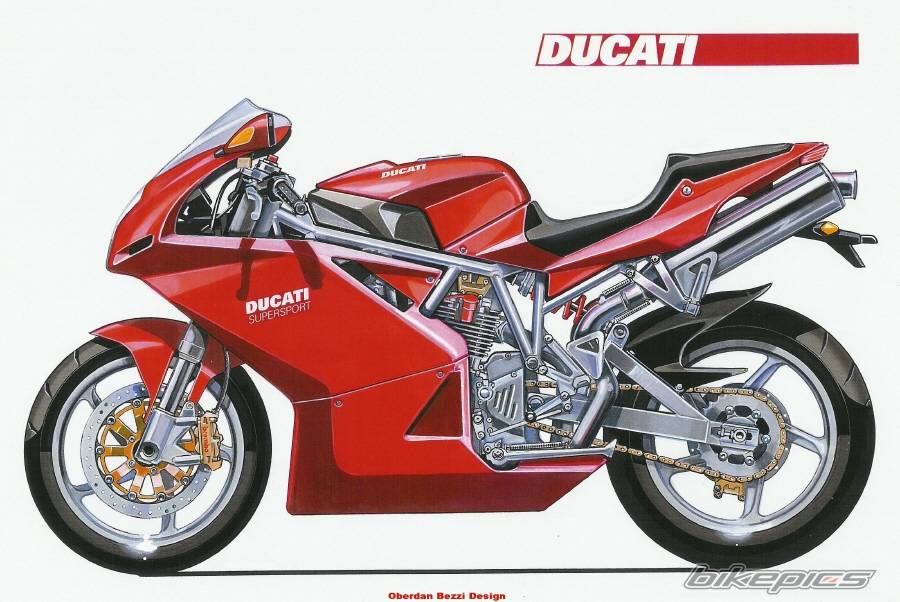款杜卡迪1000DS Supersport摩托车图片3
