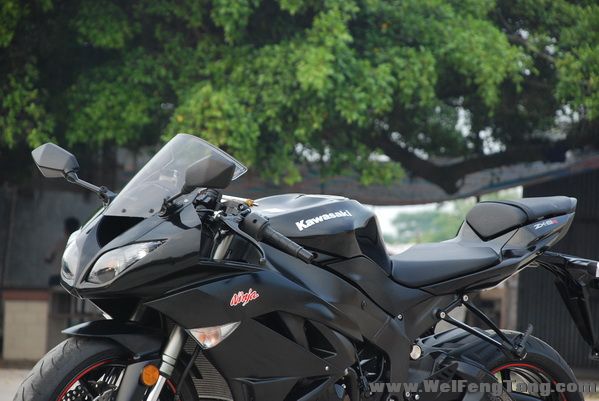 **靓货抢滩碣石**2011年 Kawasaki 暴走黑色忍者 ZX-6R 图片 0