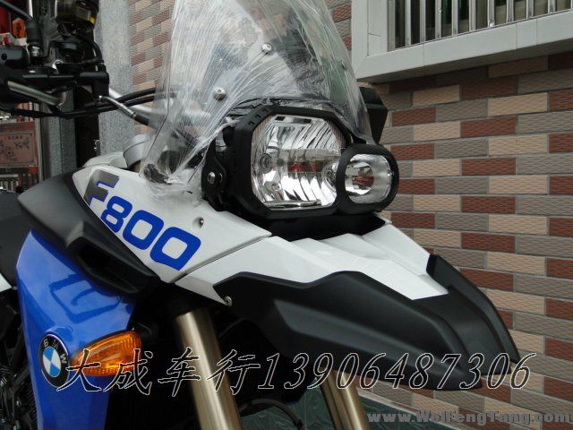 2012年2012年全新BMW越野拉力车新款白蓝版画特别版F800GS F800GS图片 2