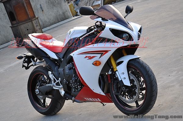 又到09年 雅马哈 YZF-R1 红白战士，全车原装！完整到货！ 图片 2