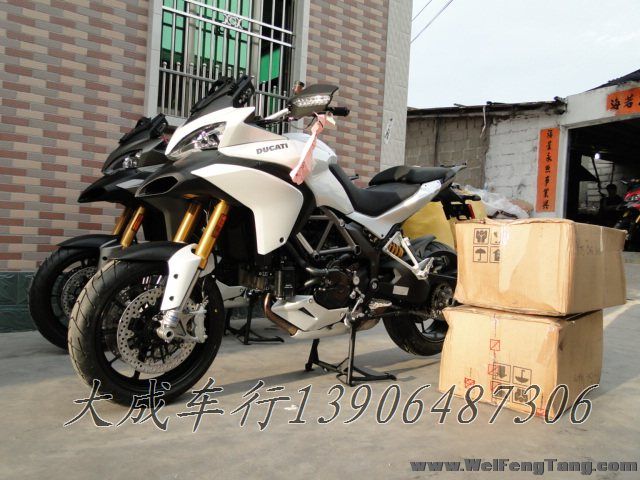 【全新杜卡迪拉力】2012年意大利杜卡迪专业长途拉力 Multistrada 1200 S 白色灰色到货 图片 0