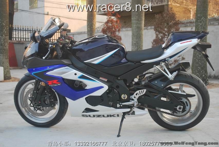 《铃木跑车》2005款 铃木公升级跑车GSX-R1000 蓝白 北京崔毅车行2012.12现货 图片 1