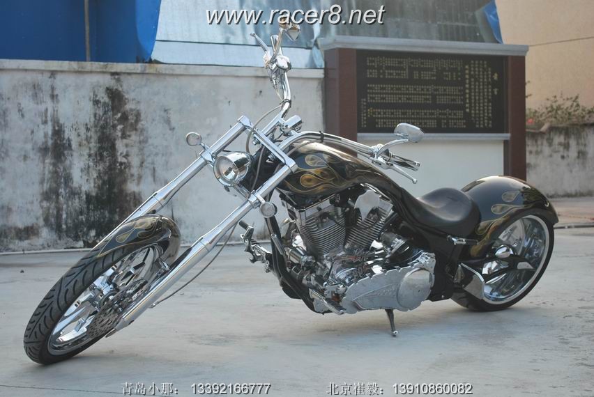 2009款 美国超级大熊BIG BEAR CHOPPERS 金色 青岛平安车行2012.12现货 Chopper图片 3