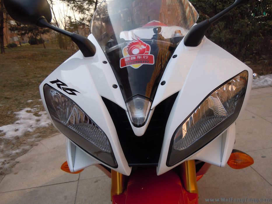 2007雅马哈YZF-R6，红白红坐 YZF-R6图片 2