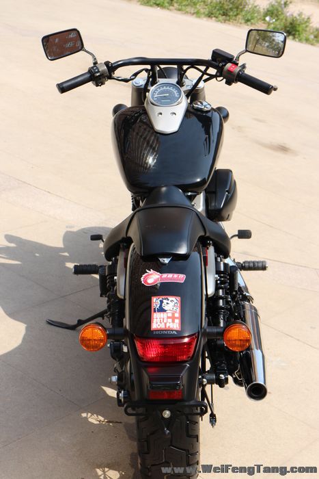 2011款本田沙都750 黑色巡航摩托车 图片 0