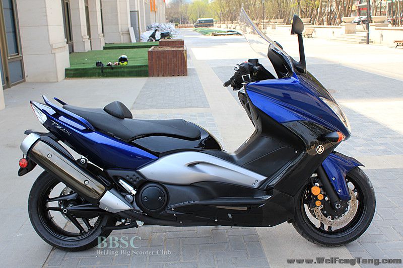 2009款 雅马哈TMAX XP 500 蓝色 成色新 图片 1