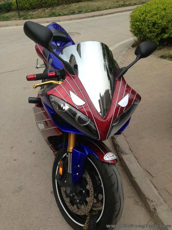 2007 款雅马哈 二手美版小改 YAMAHA R1 暴力 五万多 红蓝色 车况良好 图片 0