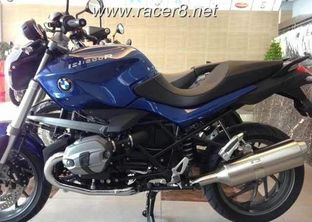 2013款顶配 宝马运动休旅街车BMW R1200R 蓝色 图片 2